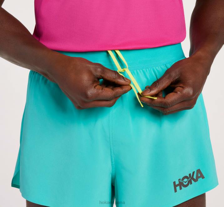 Hoka hombres dividir corto PBDP650 negro