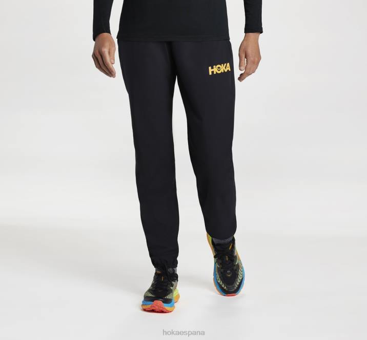 Hoka hombres pantalón impermeable ultraligero PBDP660 negro