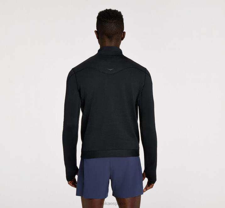 Hoka hombres 1/2 cremallera PBDP636 negro