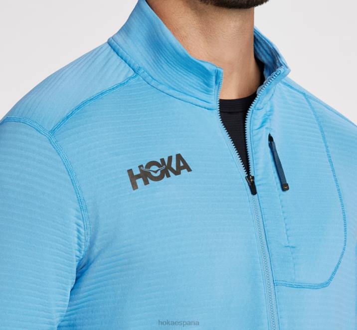 Hoka hombres 1/2 cremallera PBDP637 todos a bordo