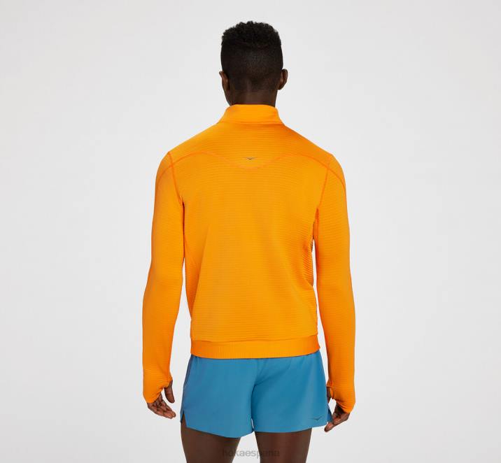 Hoka hombres 1/2 cremallera PBDP639 negro