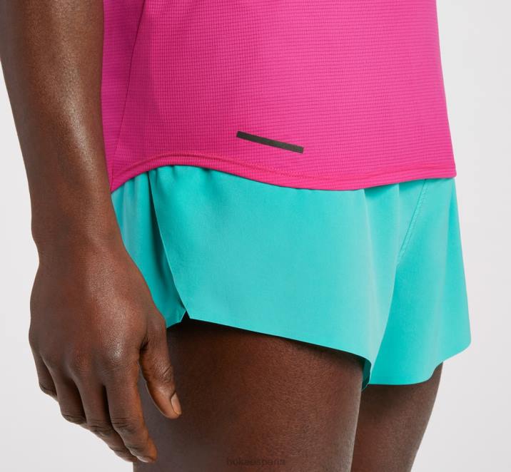 Hoka hombres camiseta de deslizamiento PBDP633 milenrama rosa