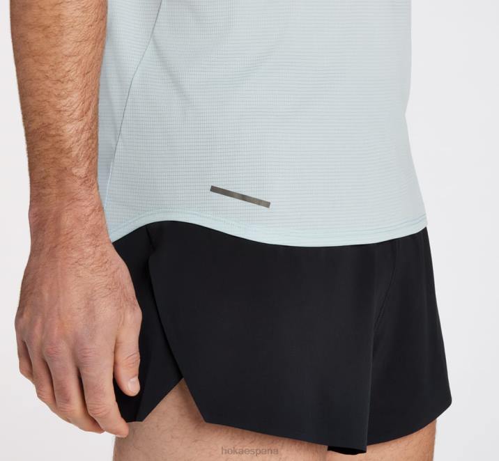 Hoka hombres camiseta de deslizamiento PBDP634 negro