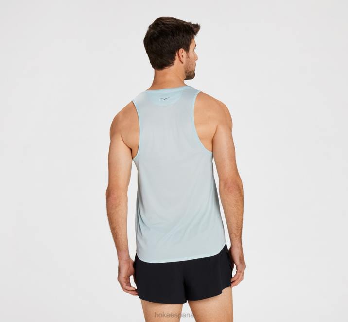 Hoka hombres camiseta de deslizamiento PBDP634 negro