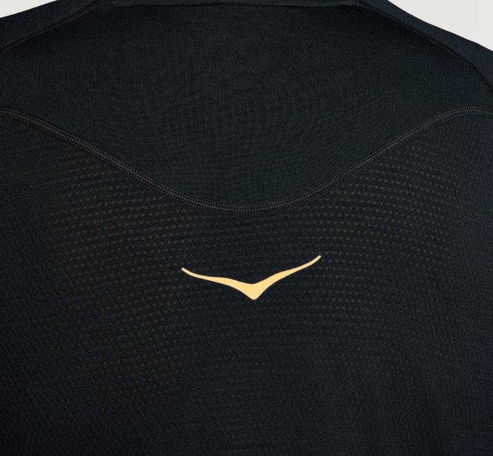 Hoka hombres capa intermedia de merino PBDP644 diva azul