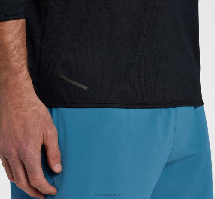 Hoka hombres deslizamiento manga 3/4 PBDP641 primavera de montaña