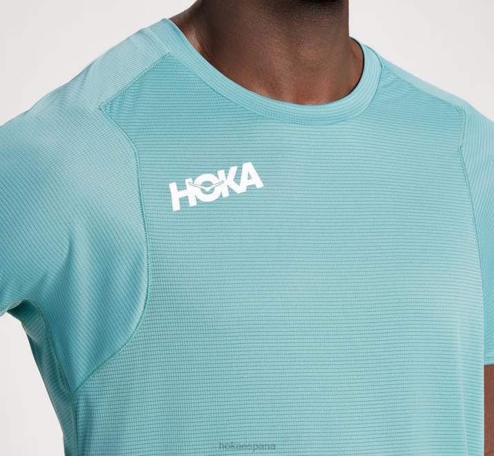 Hoka hombres deslizamiento manga corta PBDP632 conducción