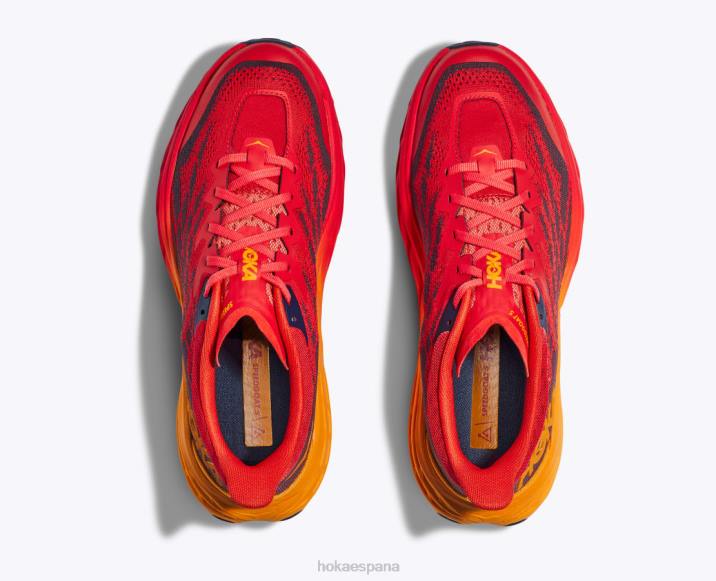 Hoka hombres cabra rápida 5 PBDP605 fiesta/amarillo radiante