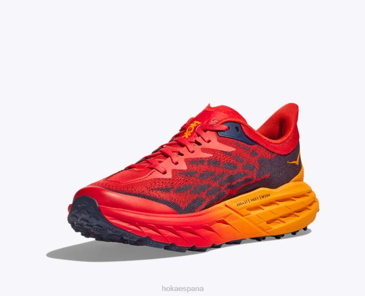 Hoka hombres cabra rápida 5 PBDP605 fiesta/amarillo radiante