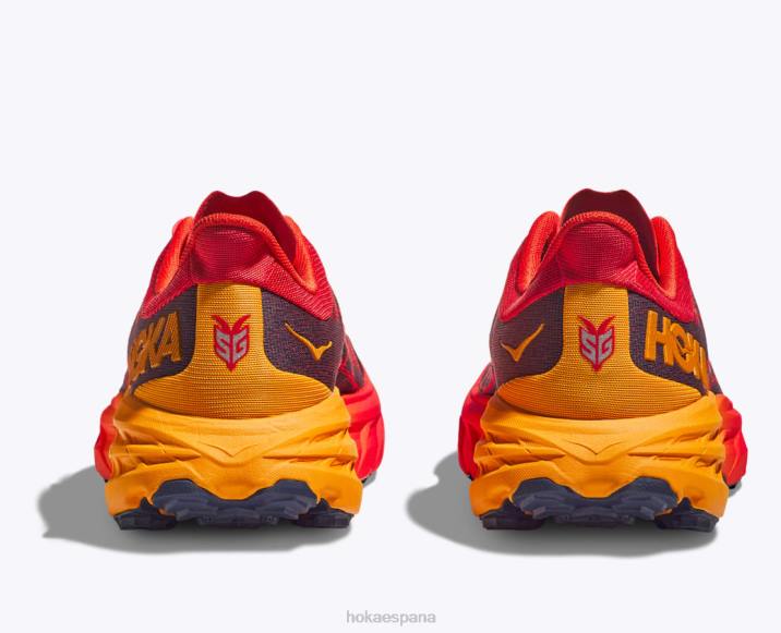Hoka hombres cabra rápida 5 PBDP605 fiesta/amarillo radiante