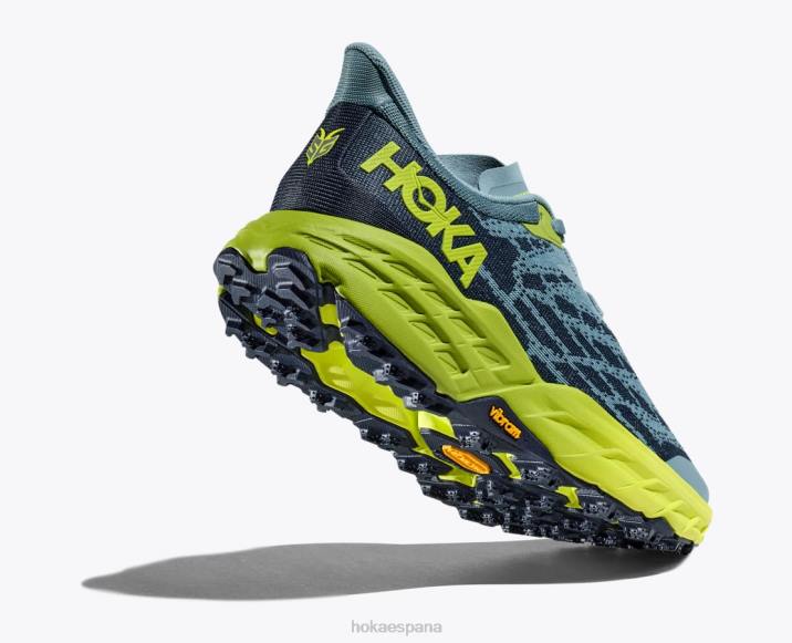 Hoka hombres cabra rápida 5 PBDP606 azul piedra/cidra oscuro