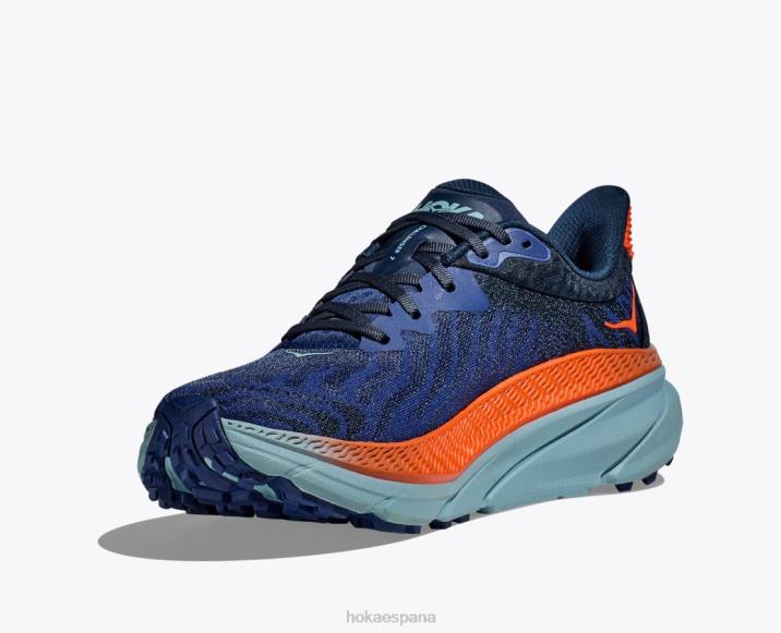 Hoka hombres retador 7 PBDP494 azul referente/azul piedra