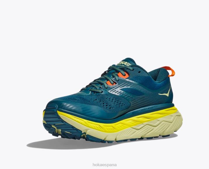 Hoka hombres stinson 6 PBDP503 coral azul/mariposa