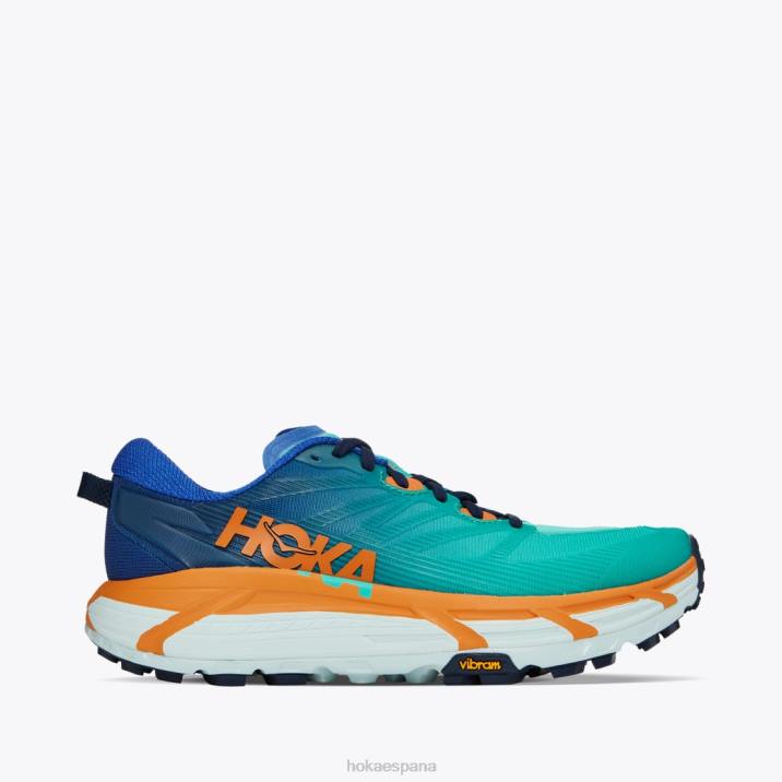 Hoka hombres velocidad mafate 3 PBDP515 azul deslumbrante/sol del desierto