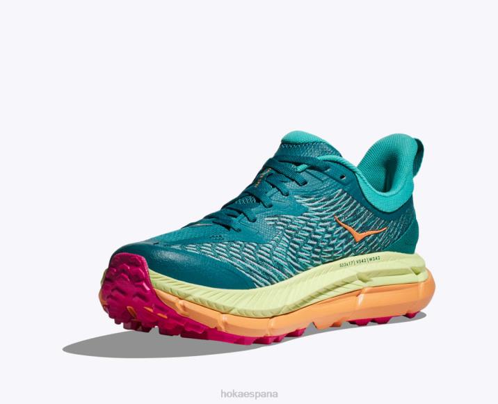 Hoka hombres velocidad mafate 4 PBDP500 lago profundo/cerámica