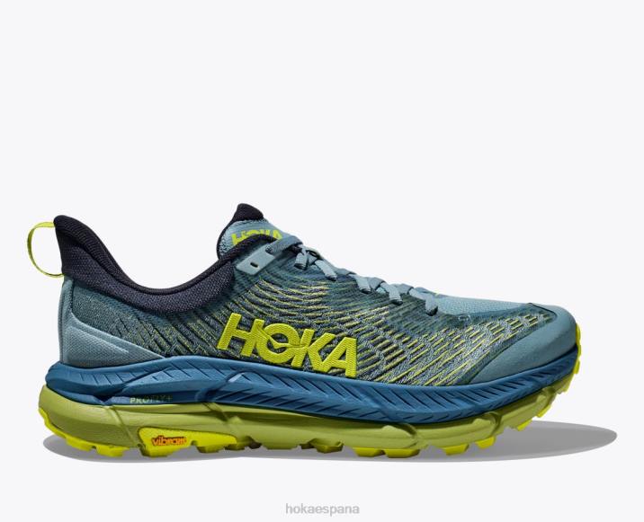 Hoka hombres velocidad mafate 4 PBDP501 tomillo/fiesta