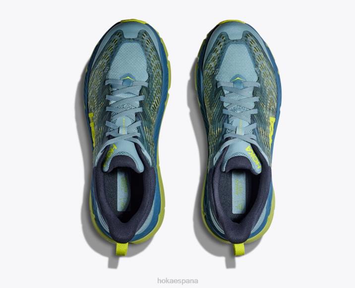 Hoka hombres velocidad mafate 4 PBDP501 tomillo/fiesta