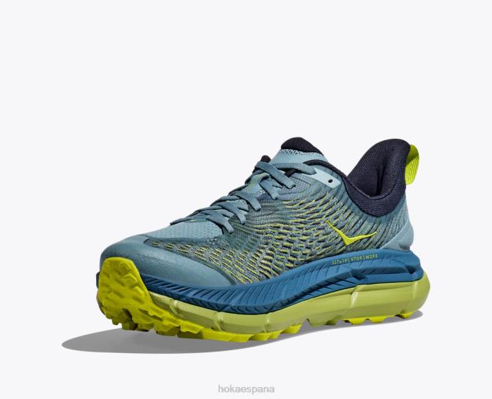 Hoka hombres velocidad mafate 4 PBDP501 tomillo/fiesta