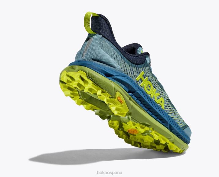 Hoka hombres velocidad mafate 4 PBDP501 tomillo/fiesta
