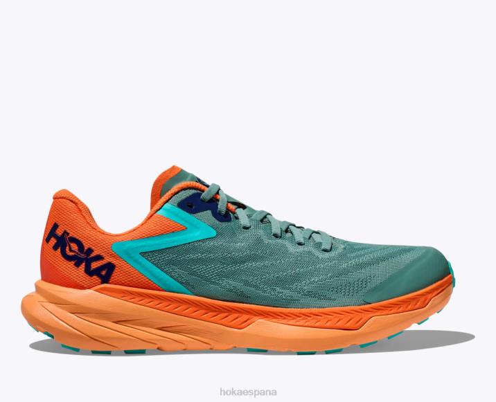 Hoka hombres zinal PBDP509 enrejado/naranja vibrante