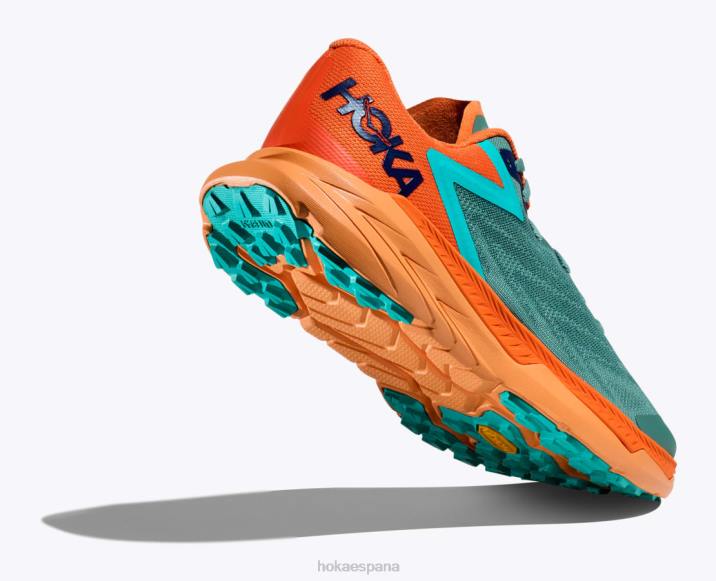 Hoka hombres zinal PBDP509 enrejado/naranja vibrante