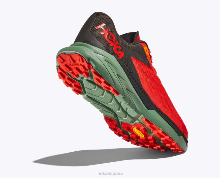 Hoka hombres zinal PBDP512 fiesta/oliva negra