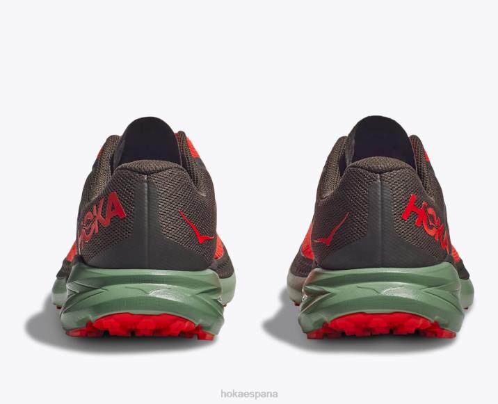 Hoka hombres zinal PBDP512 fiesta/oliva negra