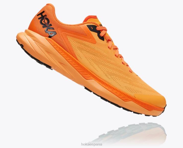 Hoka hombres zinal PBDP514 naranja brillante/naranja caqui