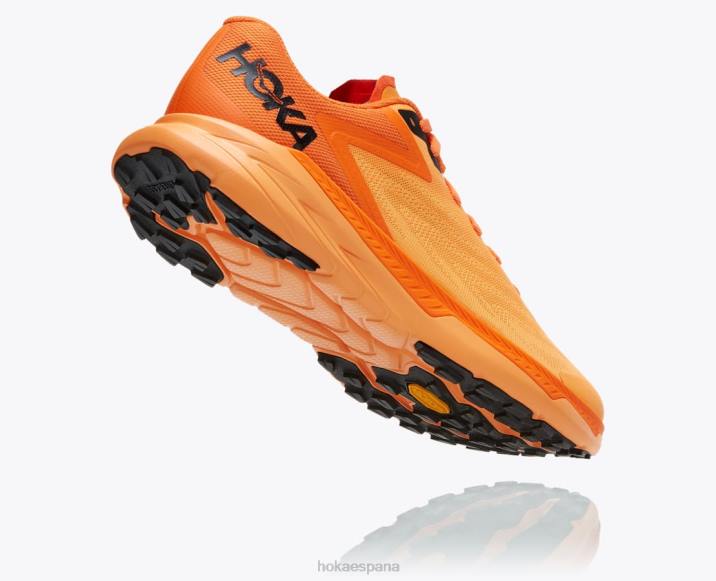 Hoka hombres zinal PBDP514 naranja brillante/naranja caqui