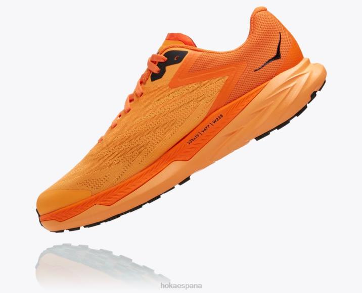 Hoka hombres zinal PBDP514 naranja brillante/naranja caqui