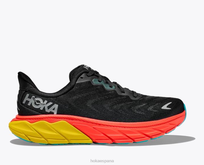 Hoka hombres arahi 6 PBDP428 flama negra