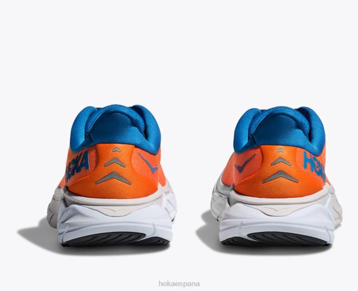 Hoka hombres arahi 6 PBDP429 naranja vibrante/cielo costero