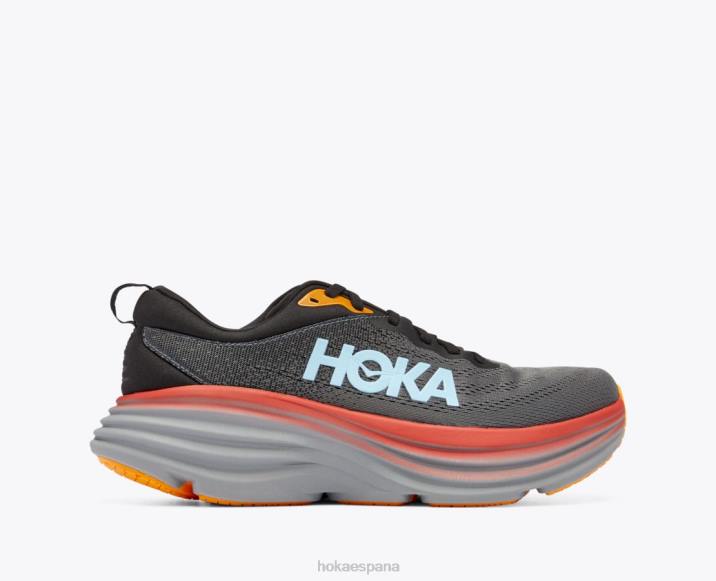 Hoka hombres bondi 8 PBDP421 antracita/castlerock