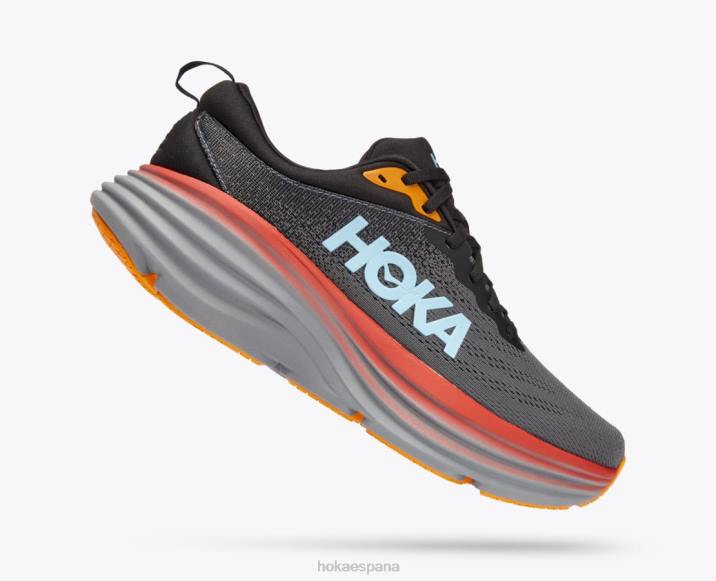 Hoka hombres bondi 8 PBDP421 antracita/castlerock