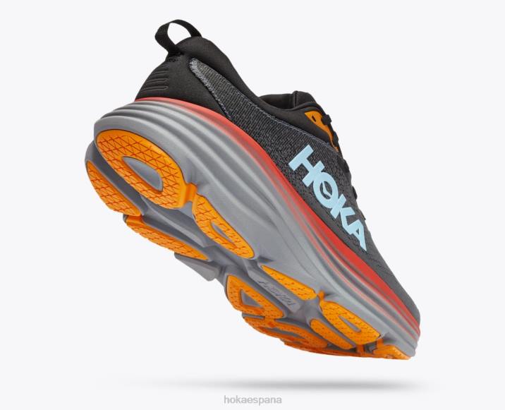 Hoka hombres bondi 8 PBDP421 antracita/castlerock