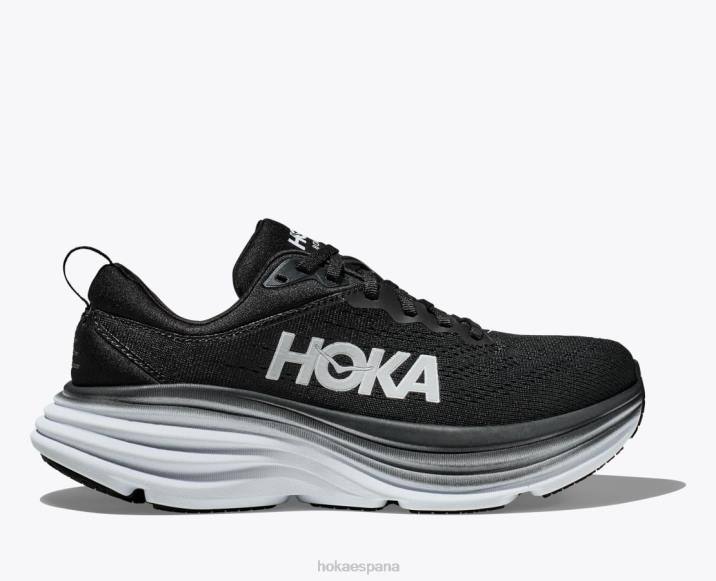 Hoka hombres bondi 8 PBDP616 blanco negro