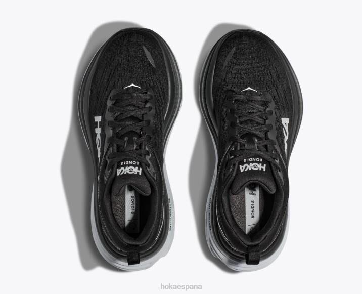 Hoka hombres bondi 8 PBDP616 blanco negro