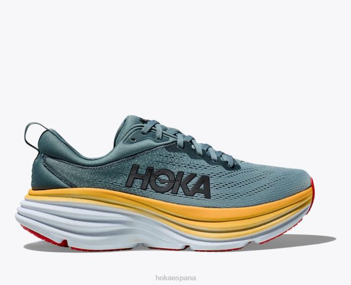 Hoka hombres bondi 8 PBDP618 duende azul/primavera de montaña