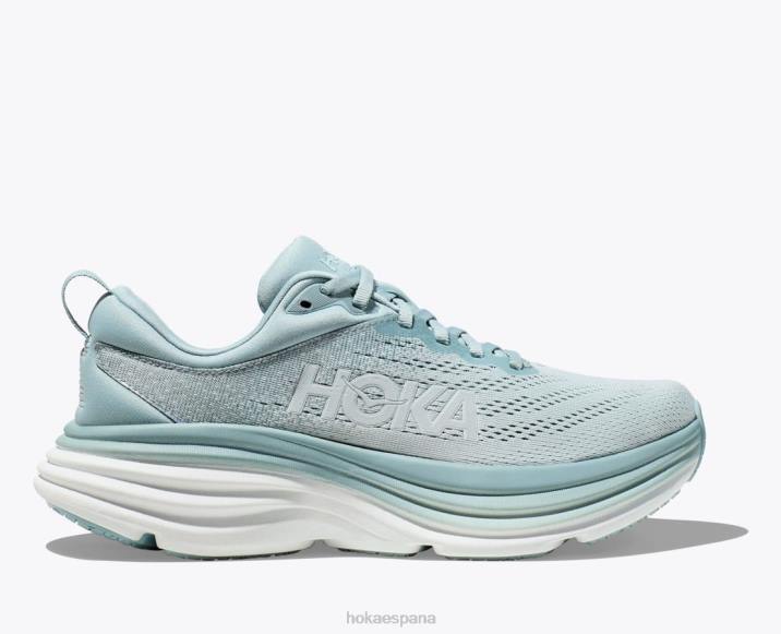 Hoka hombres bondi 8 PBDP689 piel de tiburón/niebla de puerto