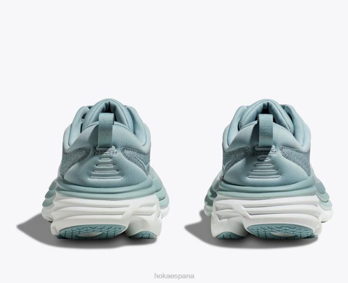 Hoka hombres bondi 8 PBDP689 piel de tiburón/niebla de puerto