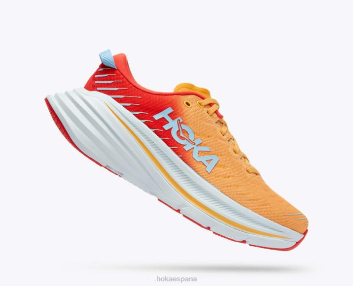 Hoka hombres bondi x PBDP463 fiesta/amarillo ámbar