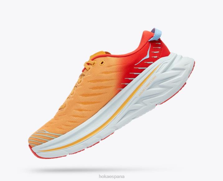 Hoka hombres bondi x PBDP463 fiesta/amarillo ámbar