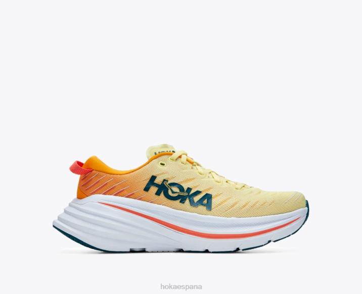 Hoka hombres bondi x PBDP464 amarillo pera/amarillo radiante