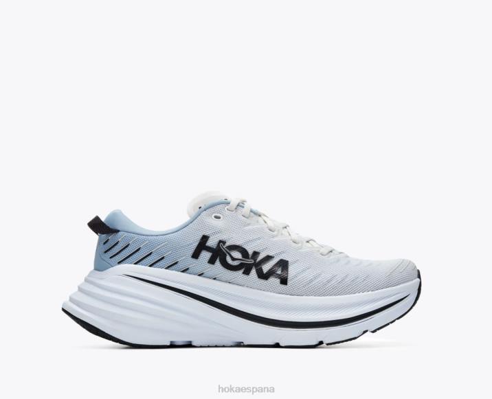 Hoka hombres bondi x PBDP465 blanc de blanc/niebla azul