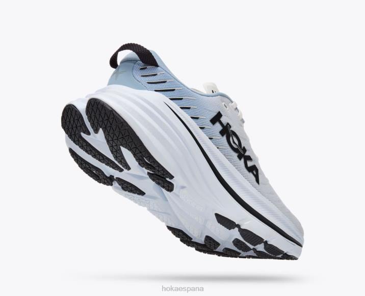 Hoka hombres bondi x PBDP465 blanc de blanc/niebla azul