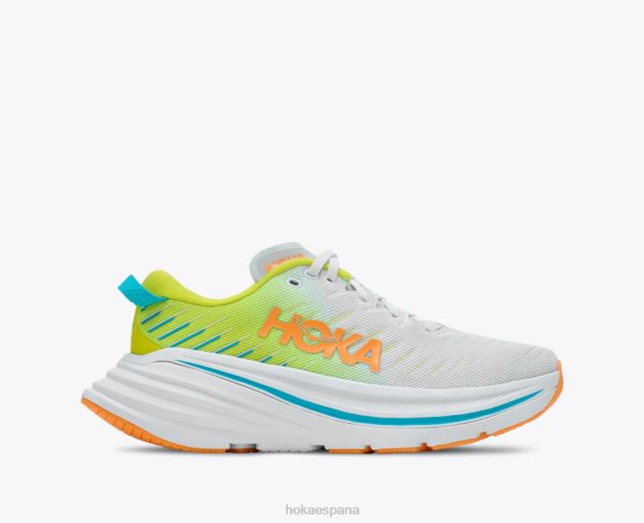 Hoka hombres bondi x PBDP466 blanco/onagra