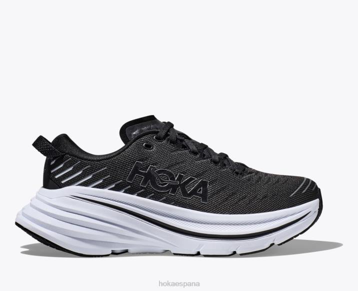 Hoka hombres bondi x PBDP467 blanco negro