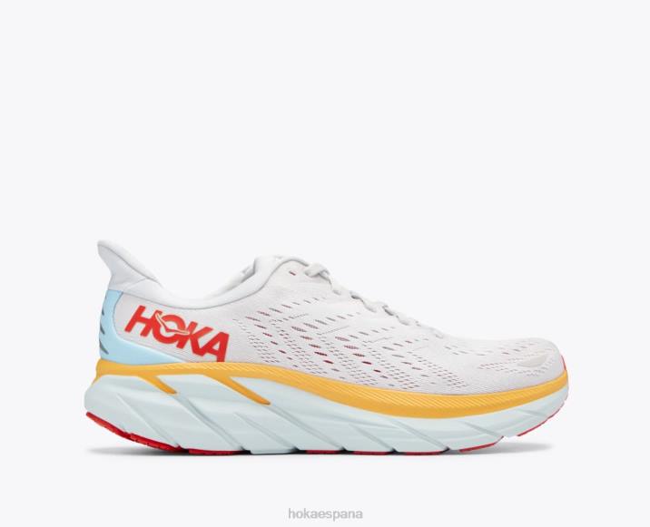 Hoka hombres clifton 8 PBDP477 nube nimbus/blanc de blanc