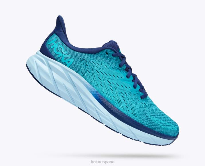 Hoka hombres clifton 8 PBDP555 azul referente/azul buceo