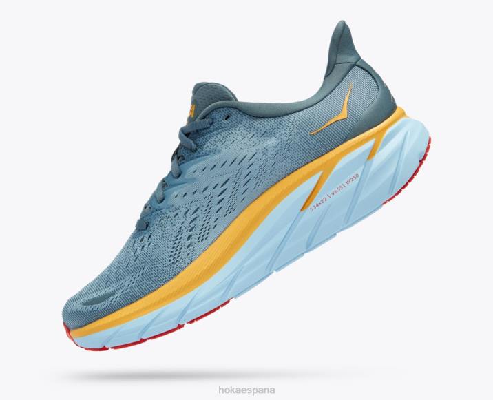 Hoka hombres clifton 8 PBDP586 blanco